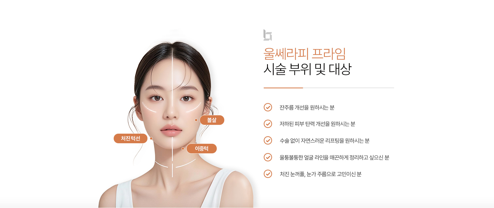 울쎄라피 시술 부위